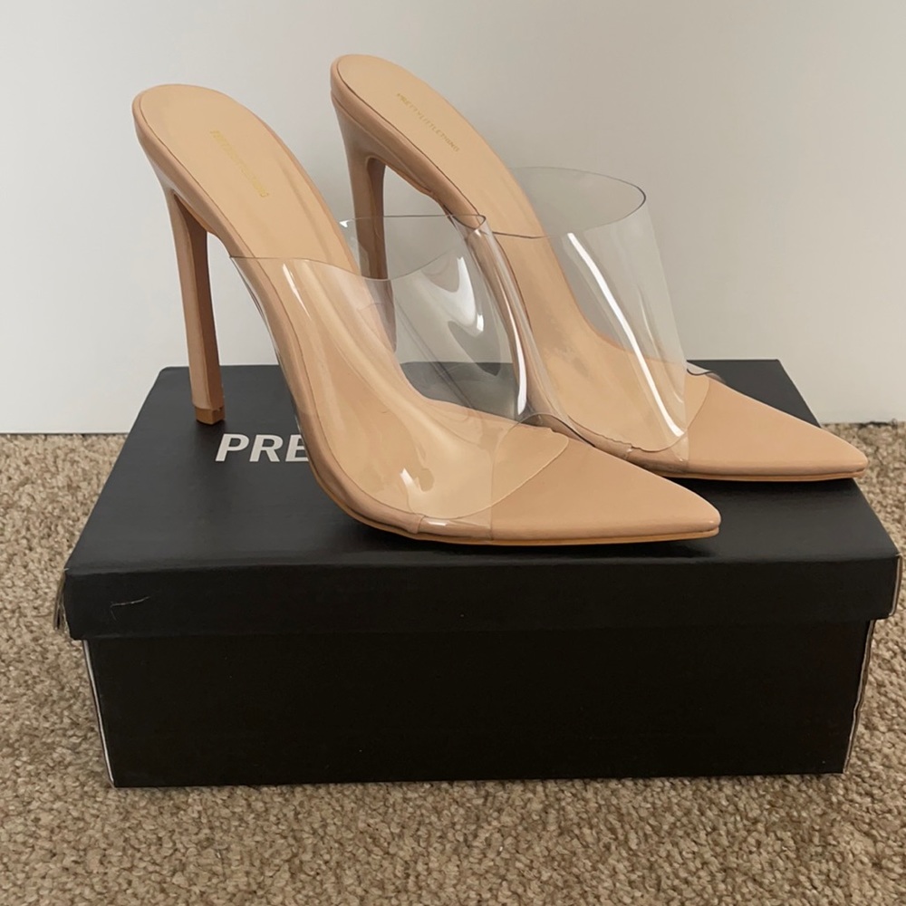 Pretty Little Thing PVC Heels